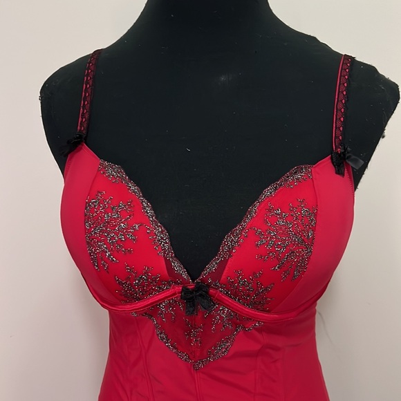 La Vien En Rose Christmas Boxing Day Sleepover Flattering lingerie Size large - Picture 4 of 13